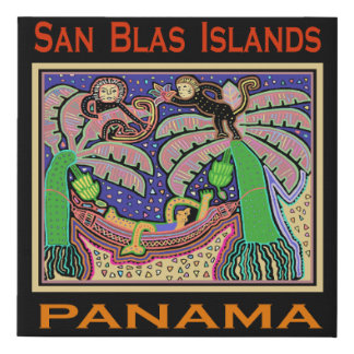 San Blas Islands - Panama Faux Canvas Print