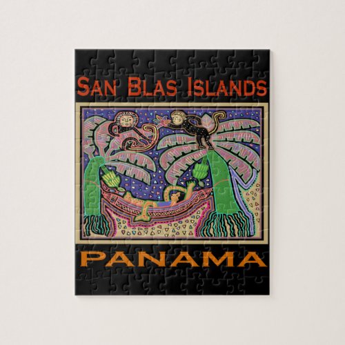San Blas Islands Panama Mola Jigsaw Puzzle