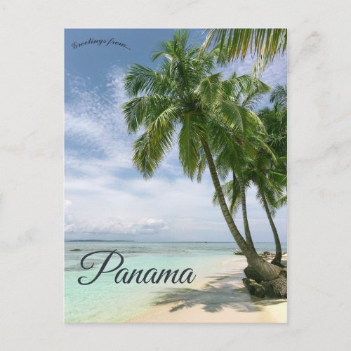San Blas Islands Panama Postcard