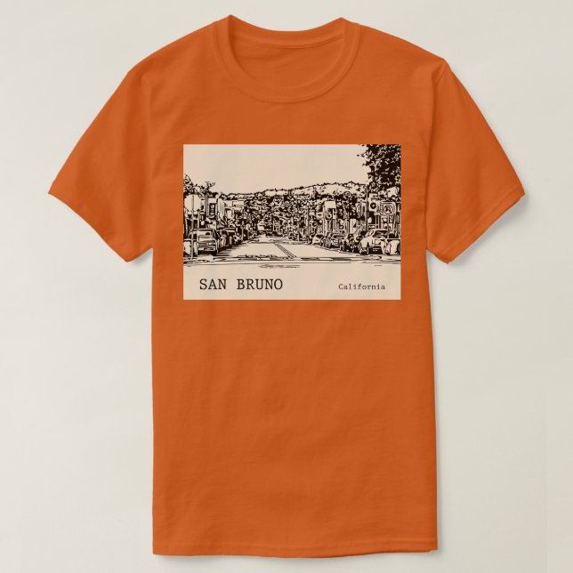 San California TShirt 1 (Design Front)