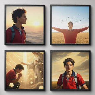 San Carlo Acutis Beautiful Arts Peel And Stick Photo Tile