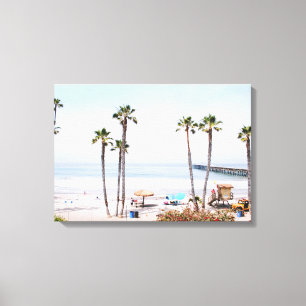 SAN CLEMENTE BEACH, CALIFORNIA, USA CANVAS PRINT