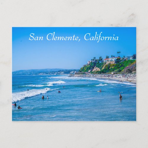 San Clemente Beach Postcard