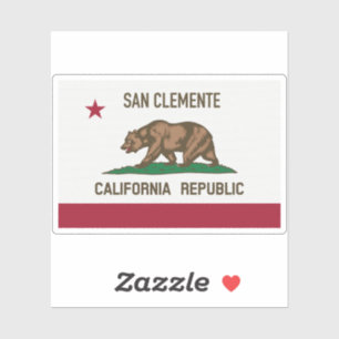 San Clemente CA Sticker