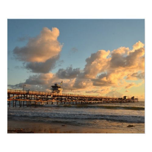 San Clemente California Pier Photo Print