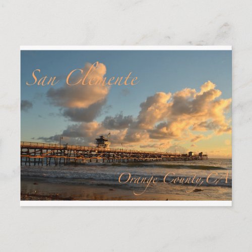 San Clemente California Postcard