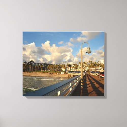 San Clemente Pier California Canvas Print