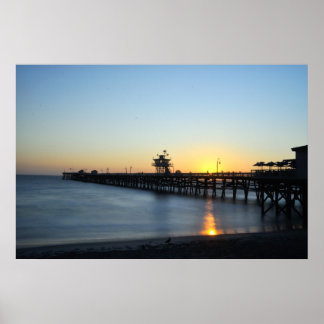 San Clemente Pier Poster
