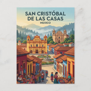 San Cristóbal de las Casas Mexico Postcard