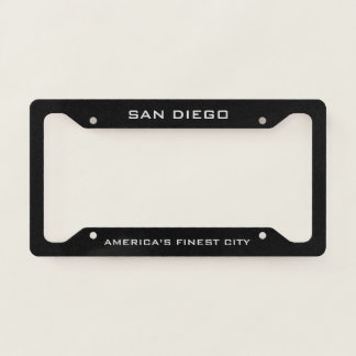 San Diego America’s Finest City License Plate Frame