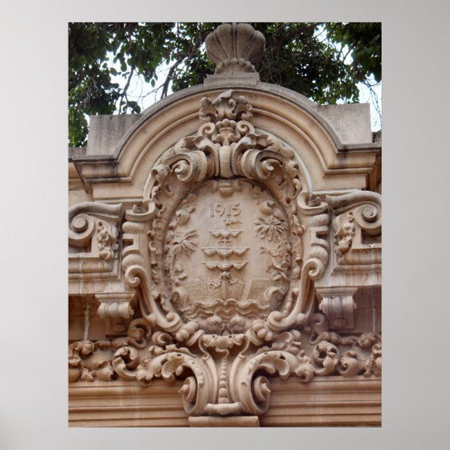 san diego architecture poster (Front)