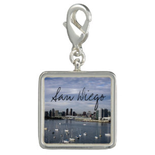 San Diego Bay and Skyline Charm