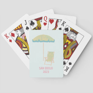San Diego Beach Poker Cards