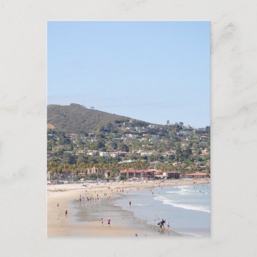 San Diego beach Postcard