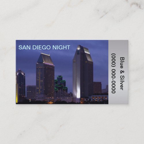 San Diego Business Card Photo