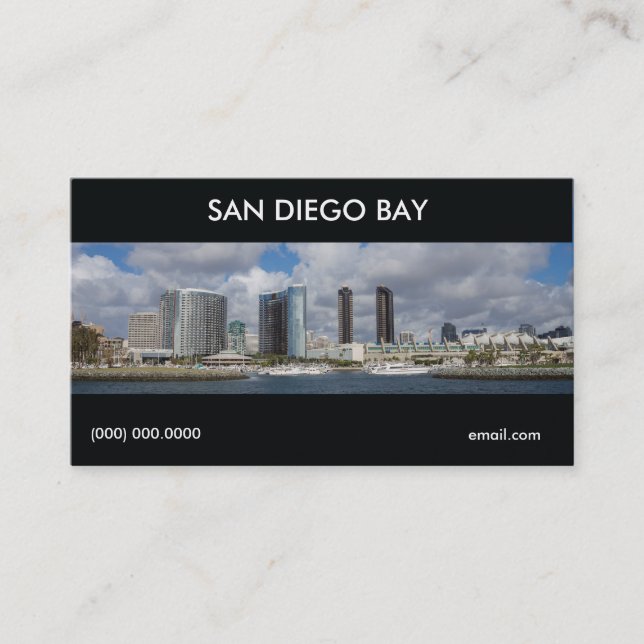 San Diego Business Card Template (Front)