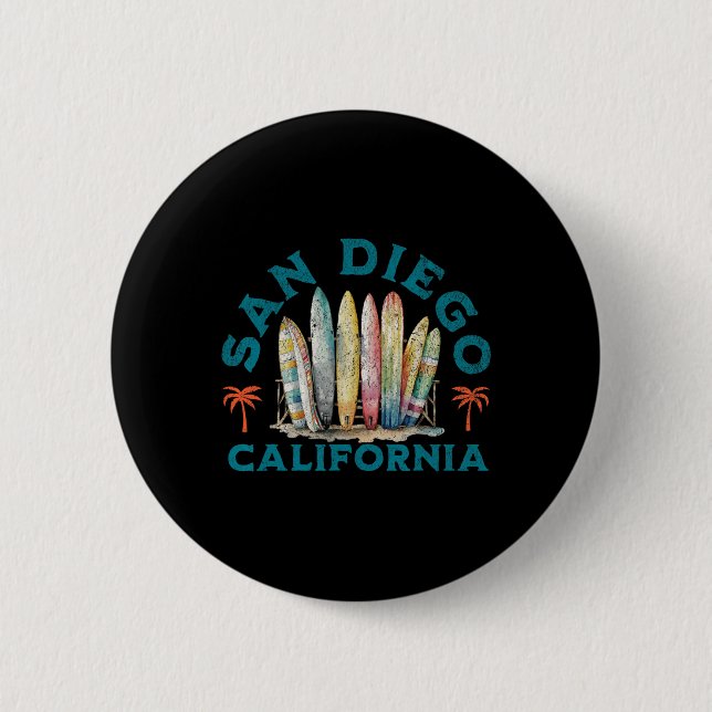 San Diego  Button (Front)