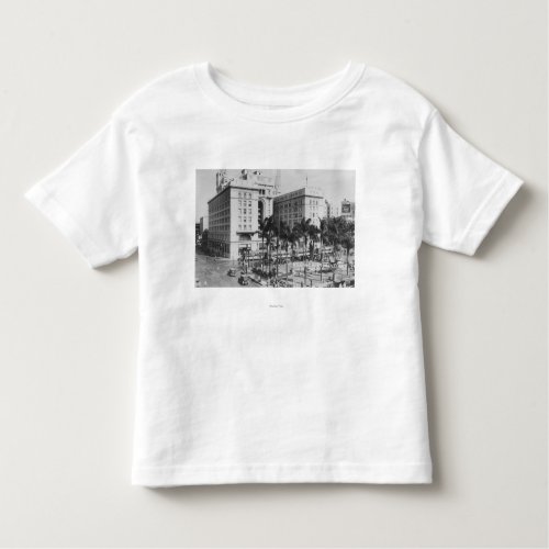San Diego CA City View of US Grant Hotel Toddler T_shirt