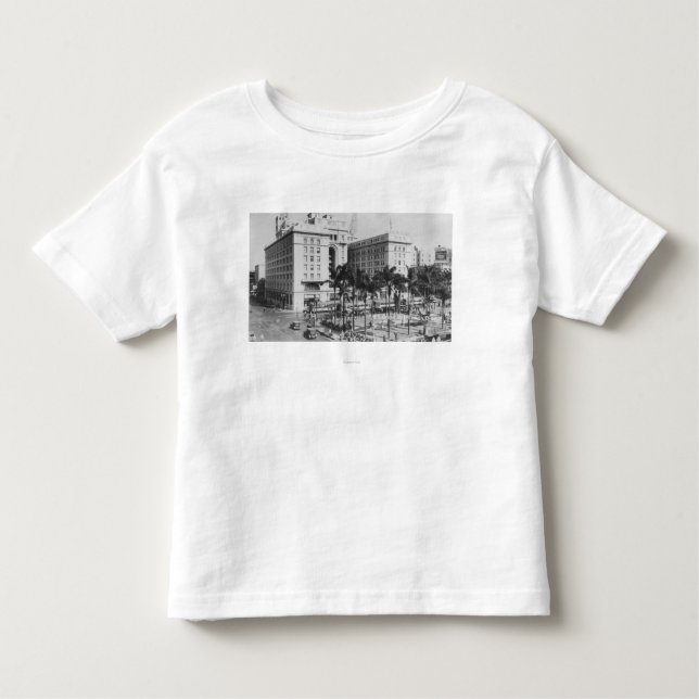 San Diego, CA City View of US Grant Hotel Toddler T-shirt (Front)