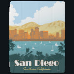 San Diego, CA iPad Smart Cover<br><div class="desc">Anderson Design Group is an award-winning illustration and design firm in Nashville,  Tennessee. Founder Joel Anderson directs a team of talented artists to create original poster art that looks like classic vintage advertising prints from the 1920s to the 1960s.</div>