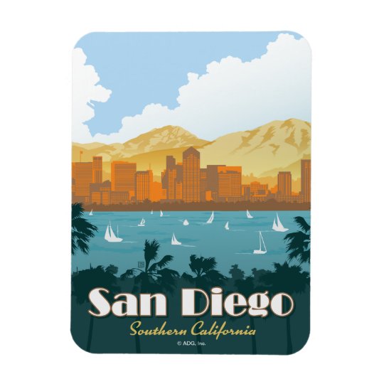 San Diego, CA Magnet | Zazzle.com