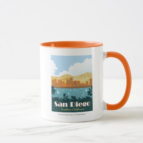 San Diego CA Mug