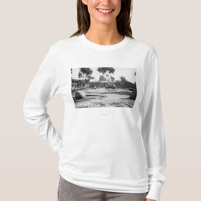 San Diego, CA Old Town Plaza View Photograph T-Shirt (Front)