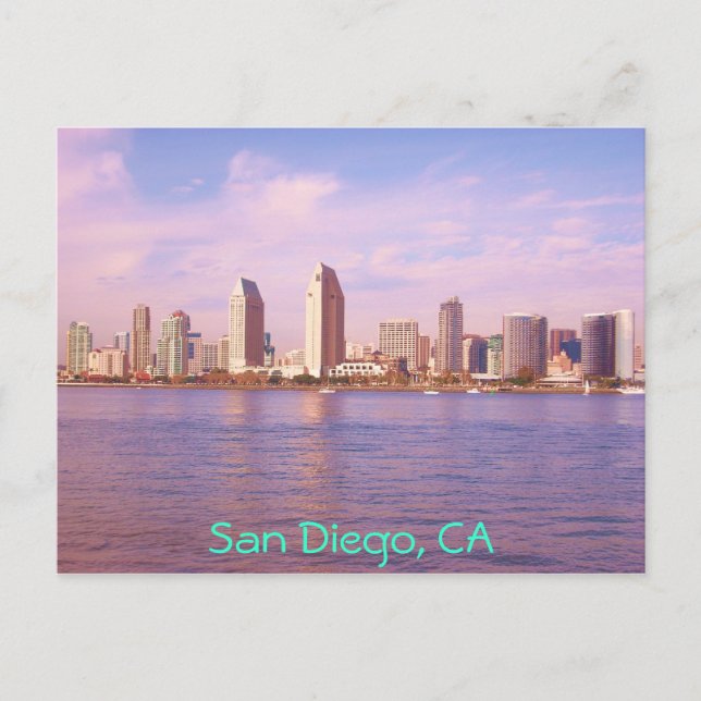 San Diego, CA Postcard (Front)