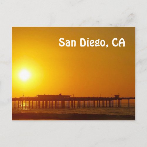 San Diego CA Postcard