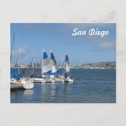 San Diego CA Postcard