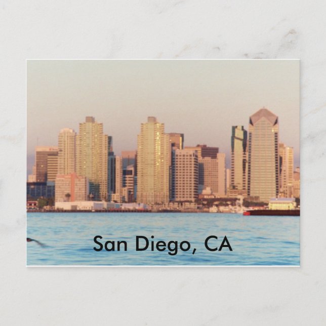 San Diego, CA Postcard (Front)