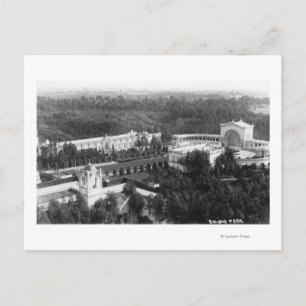 San Diego, CA View of Balboa Park Photograph Postcard