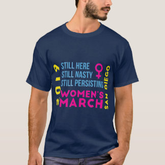 San Diego CA Womens March January 2019 Nasty T-Shirt