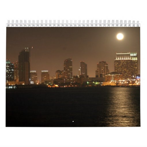 San Diego Calendar Zazzle