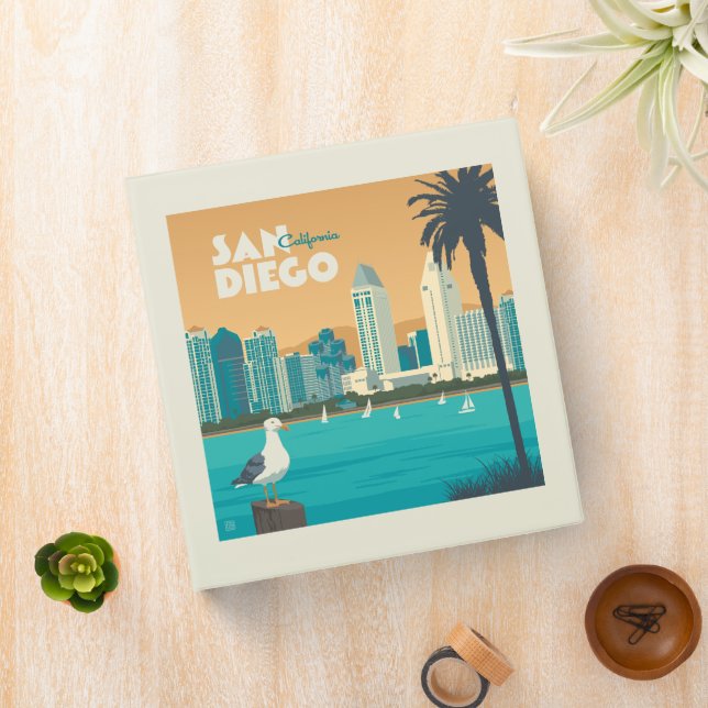 San Diego, California 3 Ring Binder (In Situ)