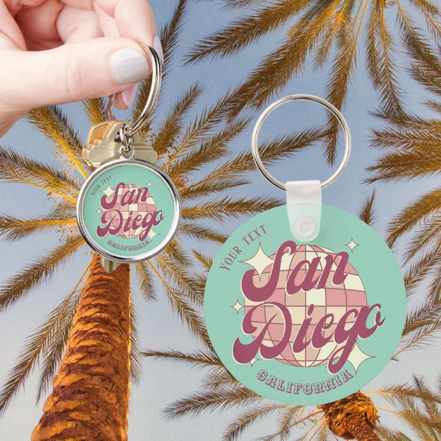 San Diego California accessory gift  Keychain (Creator Uploaded)