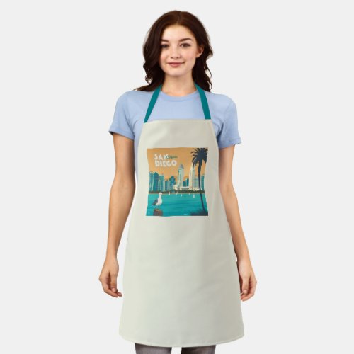 San Diego California Apron