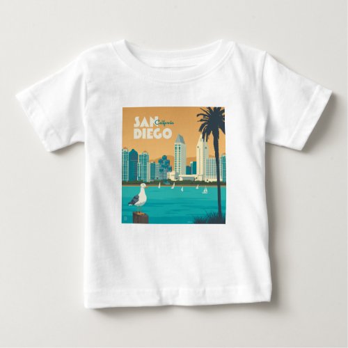 San Diego California Baby T_Shirt