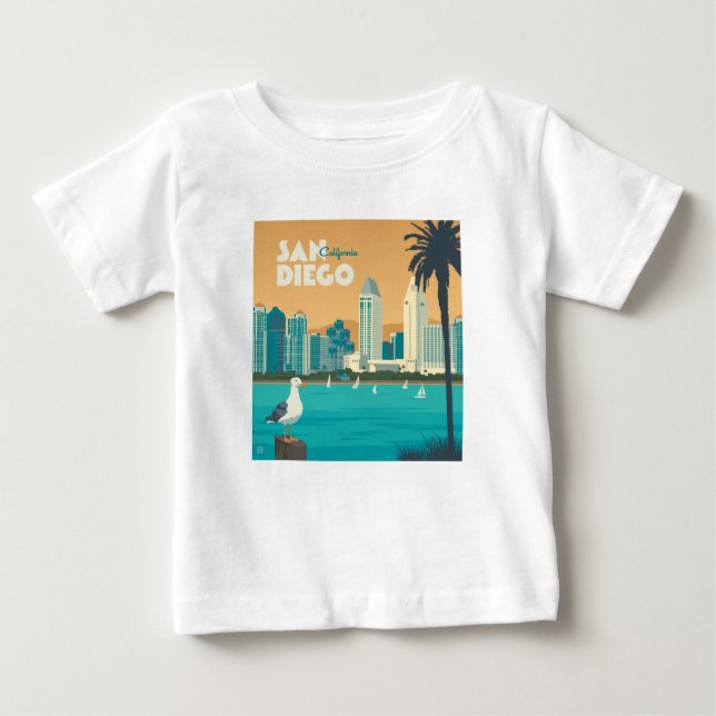 San Diego, California Baby T-Shirt (Front)