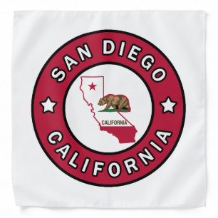San Diego California Bandana