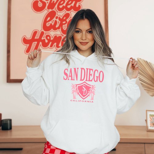 San Diego California Beach Bachelorette Party Hoodie