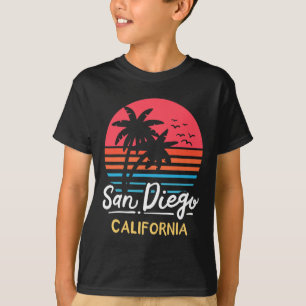 San Diego California Beach Vacation Vintage  T-Shirt