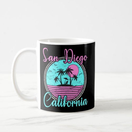 San Diego California Ca Beach Travel Coffee Mug