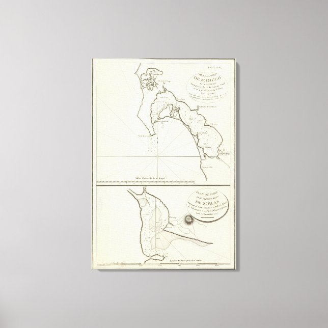 San Diego, California Canvas Print (Front)