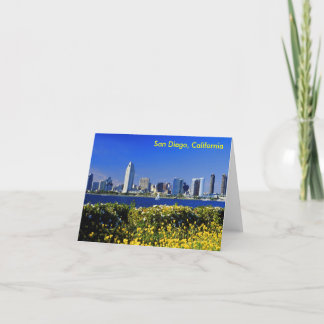 San Diego, California Card