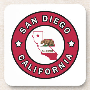San Diego California Drink Coaster