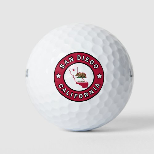 San Diego California Golf Balls
