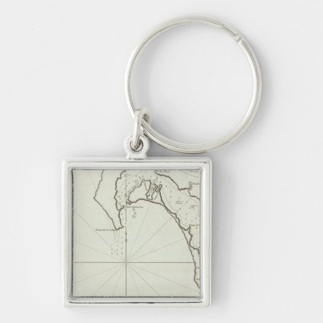 San Diego, California Keychain (Front)