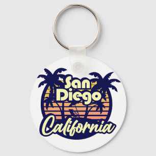 San Diego California Keychain