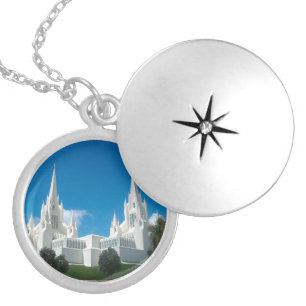 San Diego California LDS Temple Locket